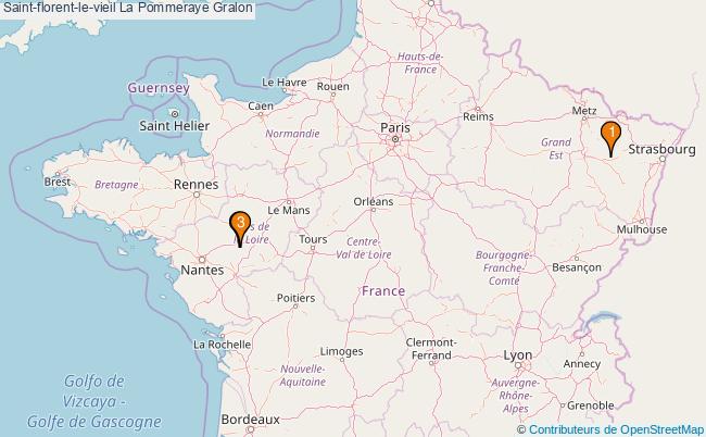 plan Saint-florent-le-vieil La Pommeraye Associations saint-florent-le-vieil La Pommeraye : 3 associations