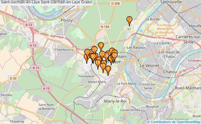 plan Saint-Germain-en-Laye Saint-Germain-en-Laye Associations Saint-Germain-en-Laye Saint-Germain-en-Laye : 53 associations