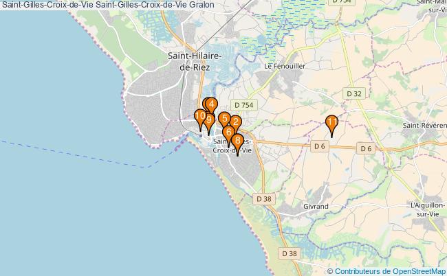 plan Saint-Gilles-Croix-de-Vie Saint-Gilles-Croix-de-Vie Associations Saint-Gilles-Croix-de-Vie Saint-Gilles-Croix-de-Vie : 11 associations