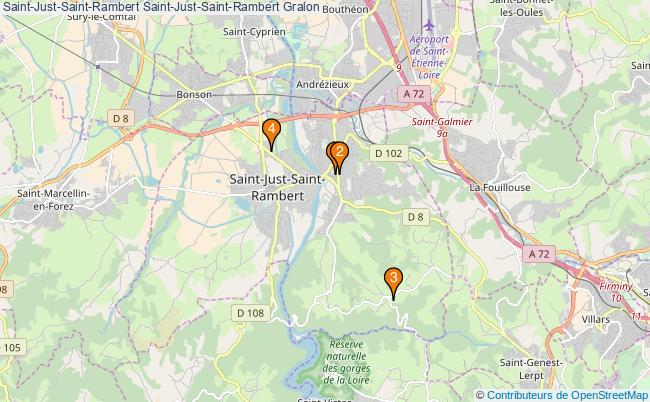 plan Saint-Just-Saint-Rambert Saint-Just-Saint-Rambert Associations Saint-Just-Saint-Rambert Saint-Just-Saint-Rambert : 4 associations