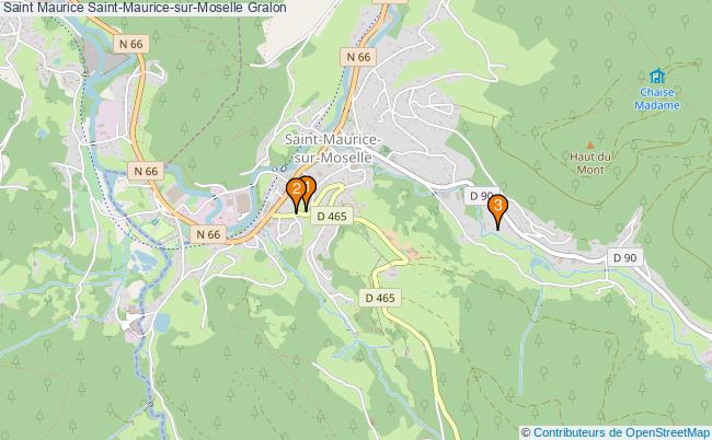 plan Saint Maurice Saint-Maurice-sur-Moselle Associations Saint Maurice Saint-Maurice-sur-Moselle : 3 associations