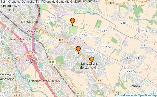 plan Saint-Orens-de-Gameville Saint-Orens-de-Gameville Associations Saint-Orens-de-Gameville Saint-Orens-de-Gameville : 3 associations