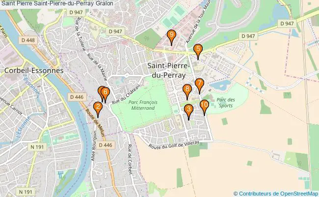 plan Saint Pierre Saint-Pierre-du-Perray Associations Saint Pierre Saint-Pierre-du-Perray : 12 associations