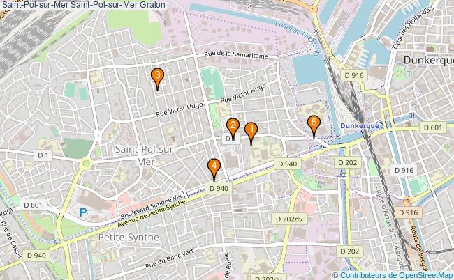 plan Saint-Pol-sur-Mer Saint-Pol-sur-Mer Associations Saint-Pol-sur-Mer Saint-Pol-sur-Mer : 5 associations