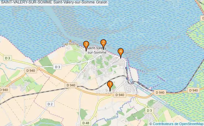 plan SAINT-VALERY-SUR-SOMME Saint-Valery-sur-Somme Associations SAINT-VALERY-SUR-SOMME Saint-Valery-sur-Somme : 5 associations