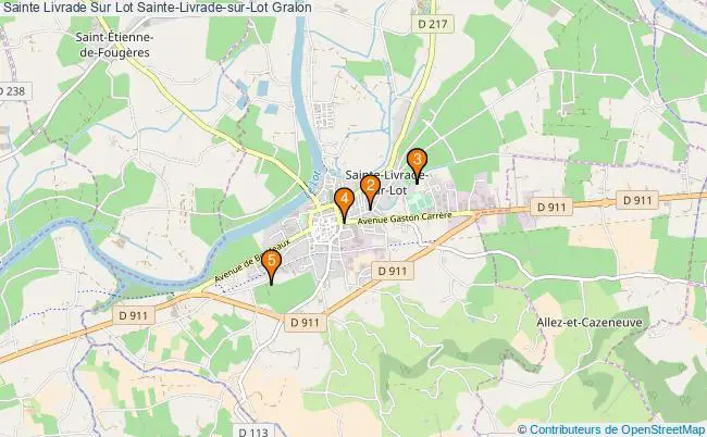 plan Sainte Livrade Sur Lot Sainte-Livrade-sur-Lot Associations Sainte Livrade Sur Lot Sainte-Livrade-sur-Lot : 6 associations
