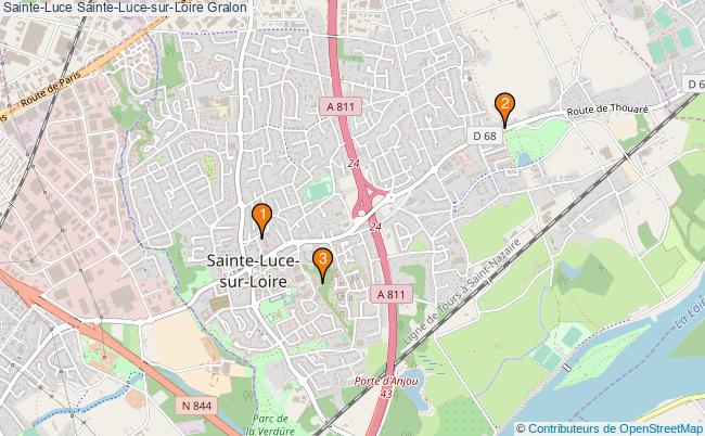 plan Sainte-Luce Sainte-Luce-sur-Loire Associations Sainte-Luce Sainte-Luce-sur-Loire : 4 associations