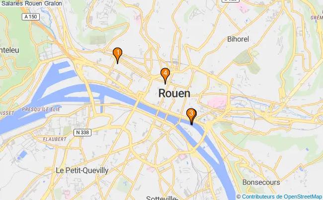 plan Salariés Rouen Associations salariés Rouen : 4 associations