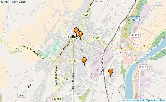 plan Santé Belley Associations Santé Belley : 6 associations