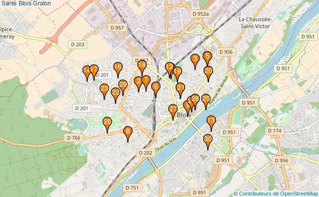 plan Santé Blois Associations Santé Blois : 59 associations