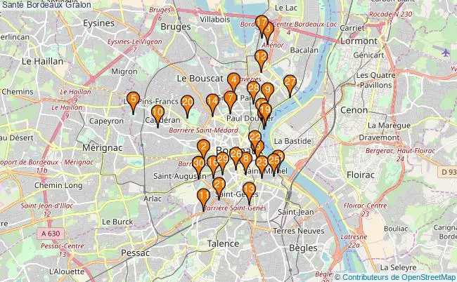 plan Santé Bordeaux Associations Santé Bordeaux : 316 associations