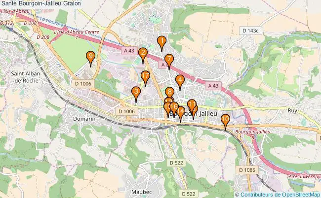 plan Santé Bourgoin-Jallieu Associations Santé Bourgoin-Jallieu : 19 associations
