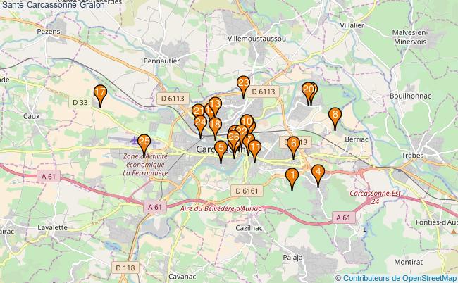 plan Santé Carcassonne Associations Santé Carcassonne : 47 associations