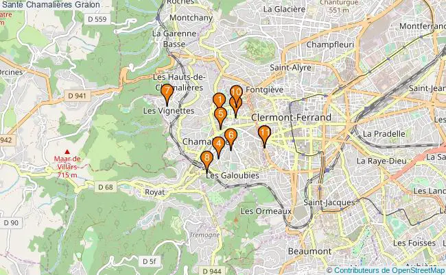 plan Santé Chamalières Associations Santé Chamalières : 12 associations