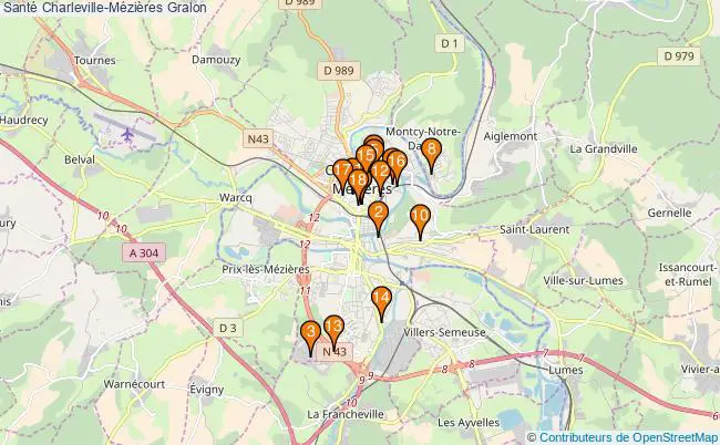 plan Santé Charleville-Mézières Associations Santé Charleville-Mézières : 26 associations