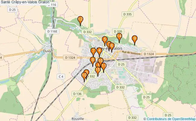 plan Santé Crépy-en-Valois Associations Santé Crépy-en-Valois : 20 associations