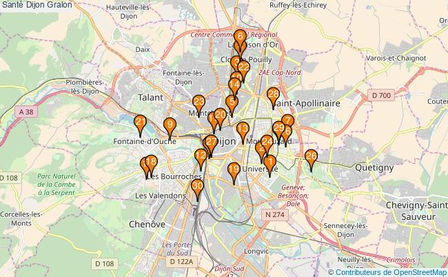 plan Santé Dijon Associations Santé Dijon : 131 associations