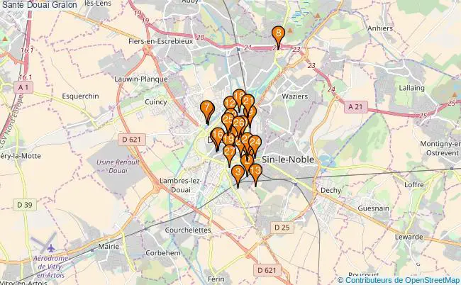plan Santé Douai Associations Santé Douai : 35 associations