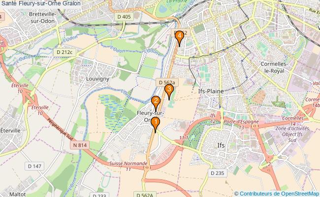 plan Santé Fleury-sur-Orne Associations Santé Fleury-sur-Orne : 4 associations