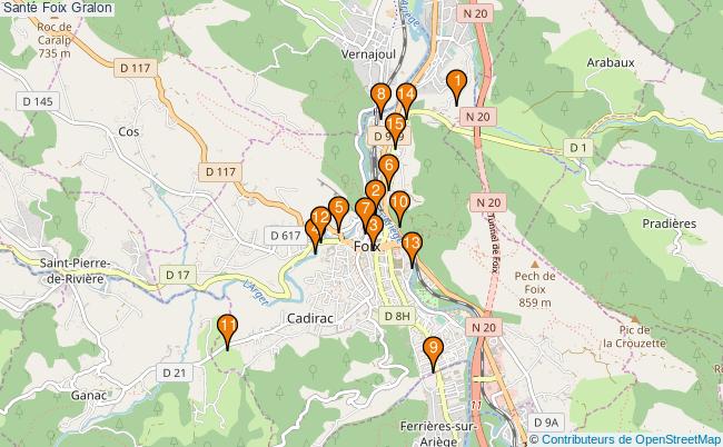 plan Santé Foix Associations Santé Foix : 19 associations