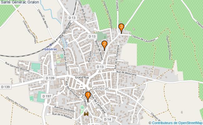 plan Santé Générac Associations Santé Générac : 5 associations