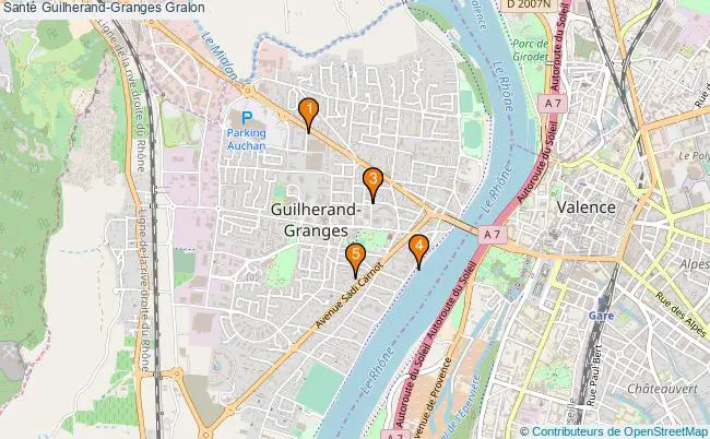 plan Santé Guilherand-Granges Associations Santé Guilherand-Granges : 7 associations