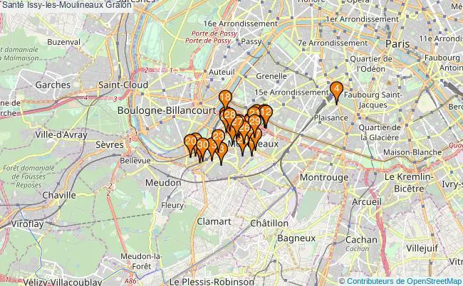 plan Santé Issy-les-Moulineaux Associations Santé Issy-les-Moulineaux : 47 associations