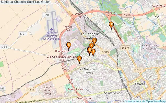 plan Santé La Chapelle-Saint-Luc Associations Santé La Chapelle-Saint-Luc : 11 associations
