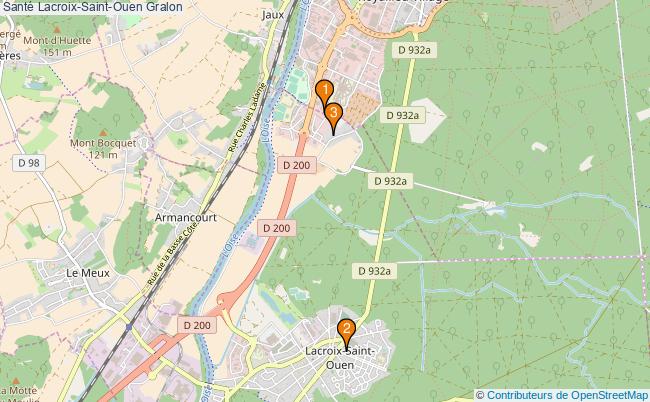 plan Santé Lacroix-Saint-Ouen Associations Santé Lacroix-Saint-Ouen : 3 associations