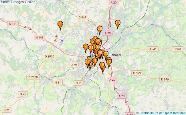 plan Santé Limoges Associations Santé Limoges : 114 associations