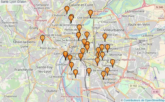 plan Santé Lyon Associations Santé Lyon : 573 associations