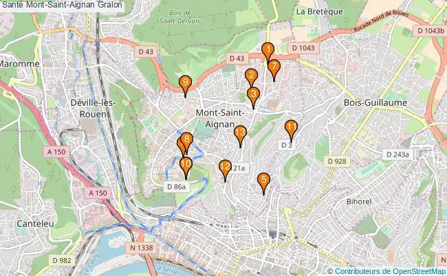 plan Santé Mont-Saint-Aignan Associations Santé Mont-Saint-Aignan : 15 associations