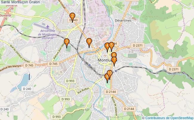 plan Santé Montluçon Associations Santé Montluçon : 15 associations