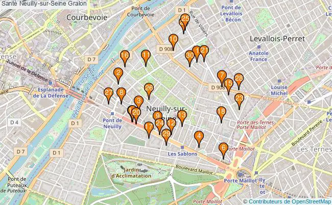 plan Santé Neuilly-sur-Seine Associations Santé Neuilly-sur-Seine : 67 associations