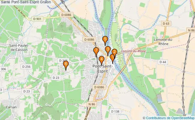 plan Santé Pont-Saint-Esprit Associations Santé Pont-Saint-Esprit : 5 associations