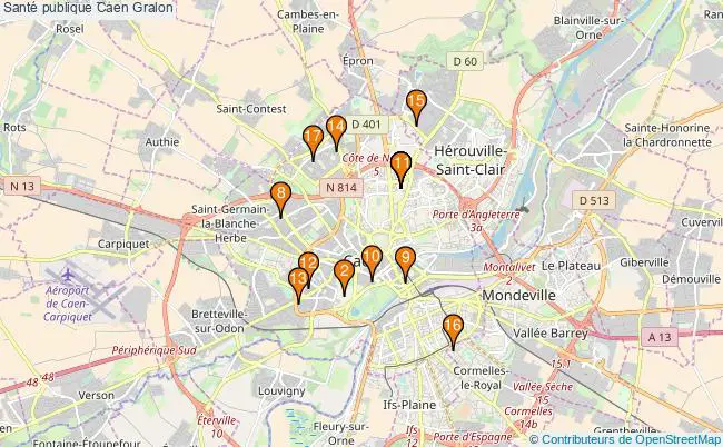 plan Santé publique Caen Associations santé publique Caen : 18 associations