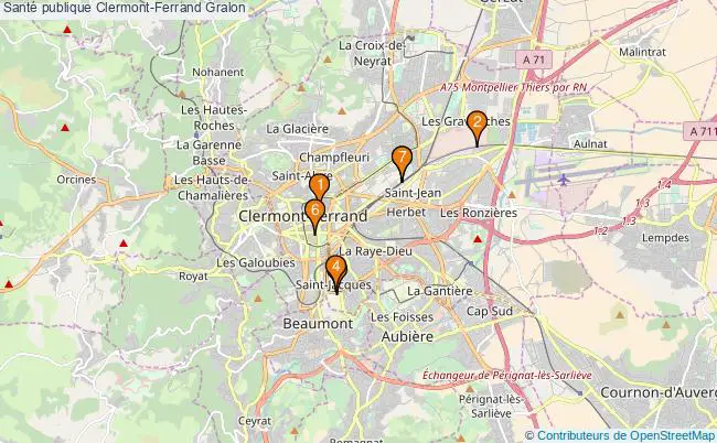 plan Santé publique Clermont-Ferrand Associations santé publique Clermont-Ferrand : 9 associations
