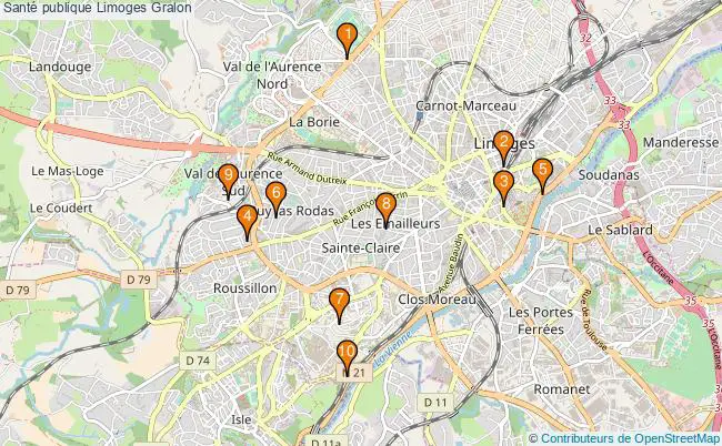 plan Santé publique Limoges Associations santé publique Limoges : 12 associations