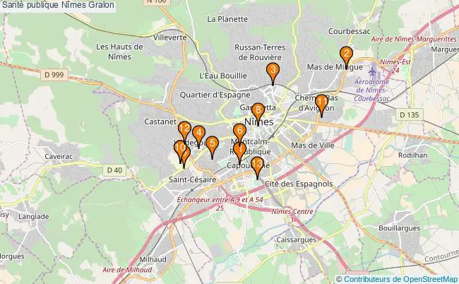 plan Santé publique Nîmes Associations santé publique Nîmes : 14 associations