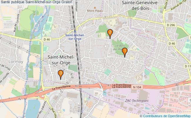 plan Santé publique Saint-Michel-sur-Orge Associations santé publique Saint-Michel-sur-Orge : 3 associations