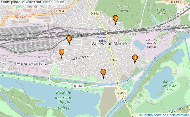 plan Santé publique Vaires-sur-Marne Associations santé publique Vaires-sur-Marne : 6 associations