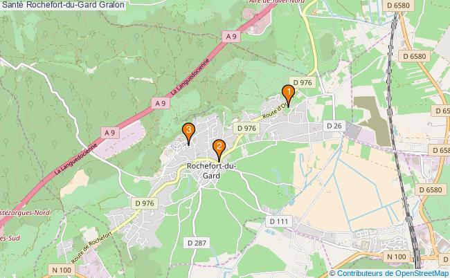 plan Santé Rochefort-du-Gard Associations Santé Rochefort-du-Gard : 6 associations