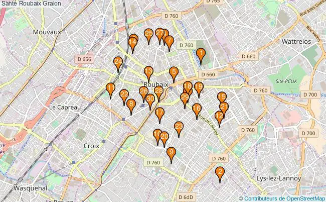 plan Santé Roubaix Associations Santé Roubaix : 70 associations