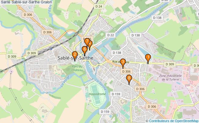 plan Santé Sablé-sur-Sarthe Associations Santé Sablé-sur-Sarthe : 11 associations