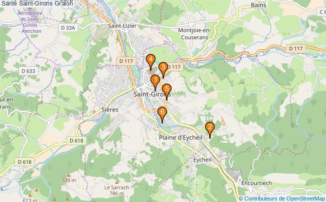 plan Santé Saint-Girons Associations Santé Saint-Girons : 7 associations