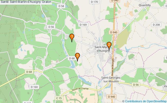 plan Santé Saint-Martin-d'Auxigny Associations Santé Saint-Martin-d'Auxigny : 2 associations
