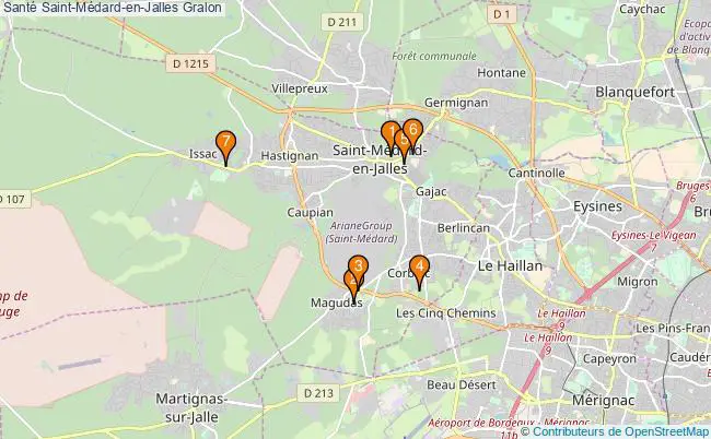 plan Santé Saint-Médard-en-Jalles Associations Santé Saint-Médard-en-Jalles : 14 associations