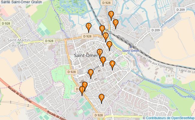plan Santé Saint-Omer Associations Santé Saint-Omer : 14 associations