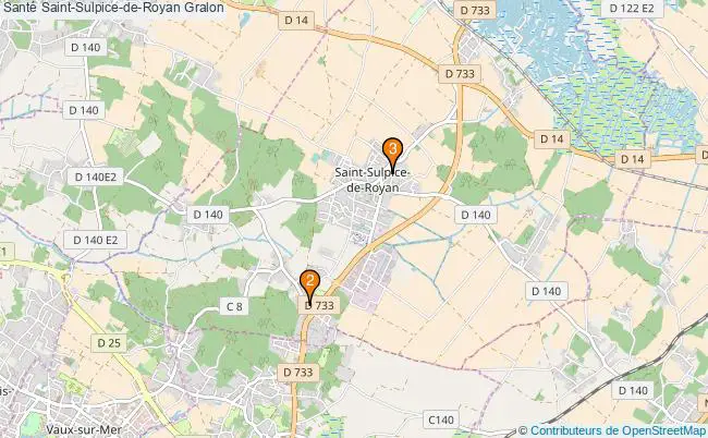plan Santé Saint-Sulpice-de-Royan Associations Santé Saint-Sulpice-de-Royan : 3 associations