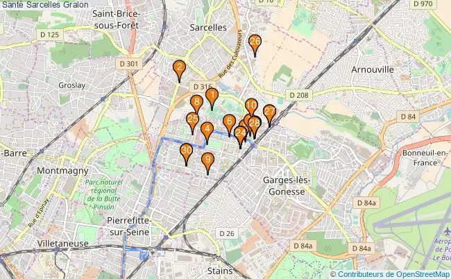 plan Santé Sarcelles Associations Santé Sarcelles : 110 associations